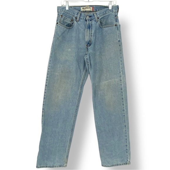 Vintage Levi's 550 Men's Relaxed Fit Blue Jeans 100% Cotton 31 x 32 - Picture 1 of 14